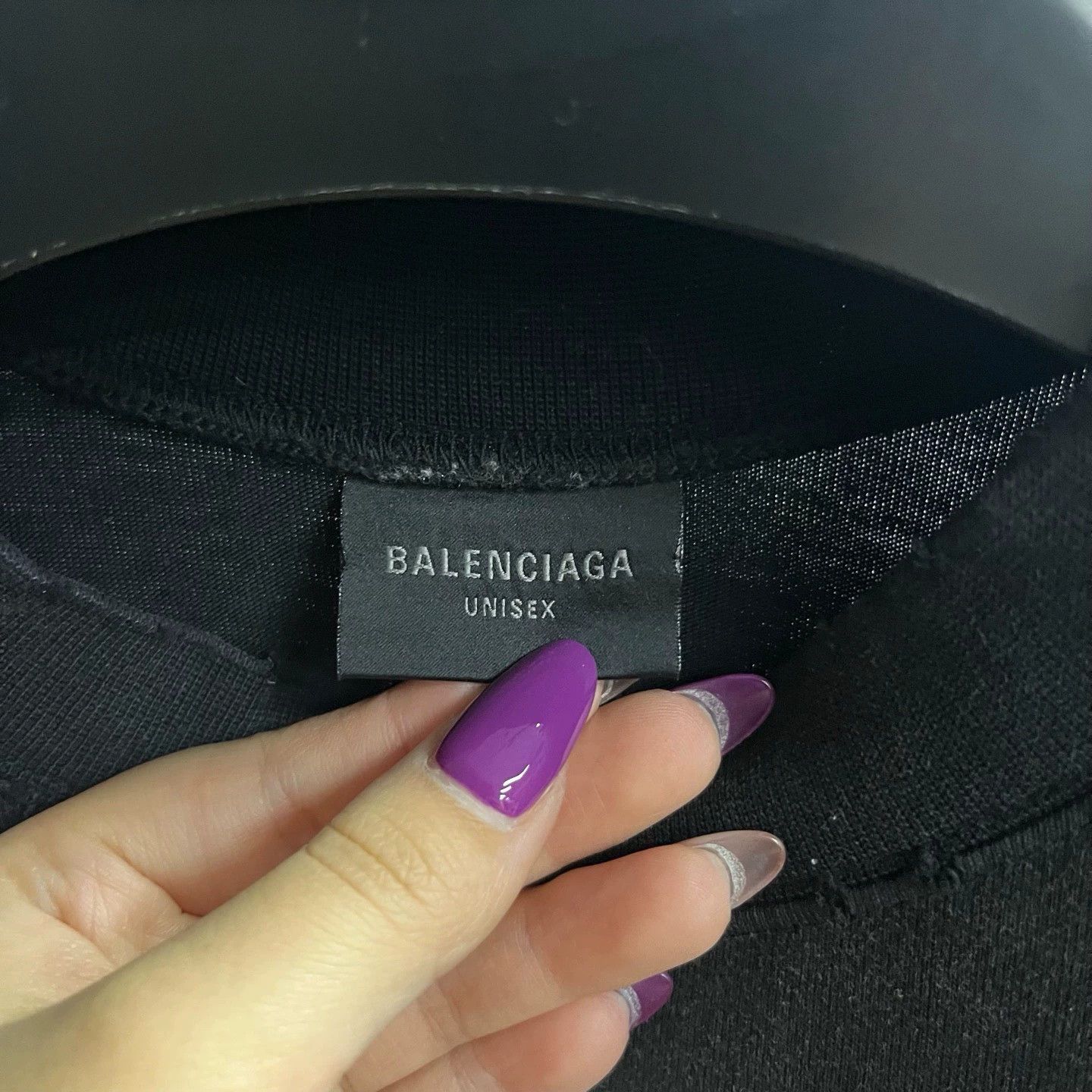 Balenciaga balenciaga black graphic short sleeve t-shirt Size US S / EU 44-46 / 1 - 2 Thumbnail