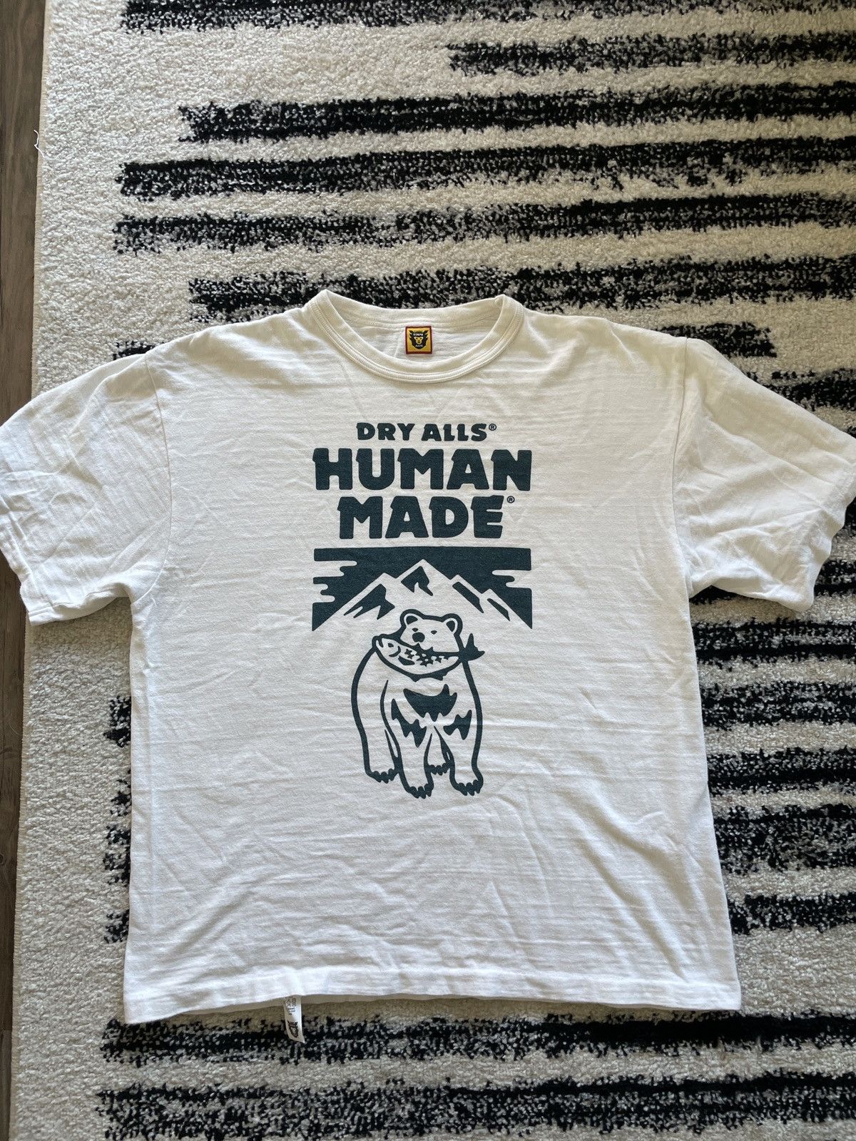 Human Made Human Made Dry Alls Bear T-Shirt, Size XXL RARE | Grailed