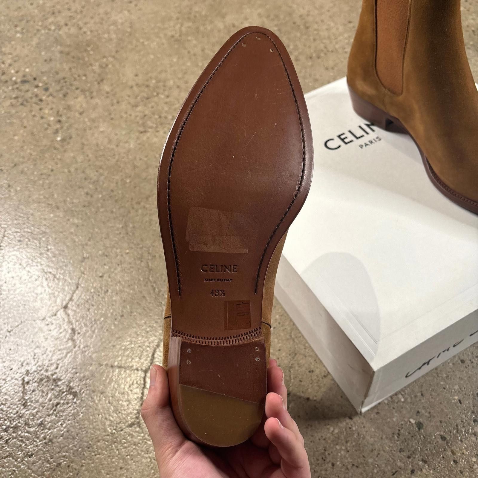 Celine Celine Camargue Camel Jacno Boots Size US 10.5 / EU 43-44 - 3 Thumbnail