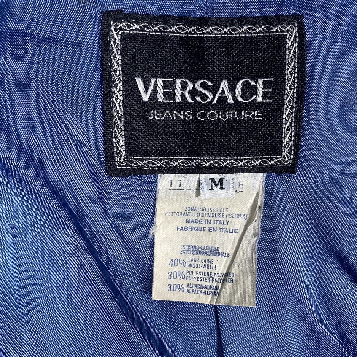 Versace × Versace Jeans Couture Vintage Versace Jeans Couture Wool Jacket Size US M / EU 48-50 / 2 - 9 Thumbnail
