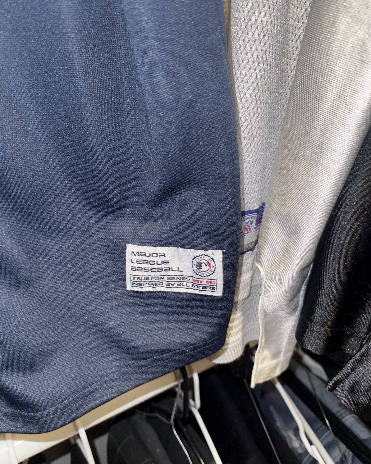 MLB YANKEES Y2K JERSEY NAVY BLUE Size US L / EU 52-54 / 3 - 4 Thumbnail