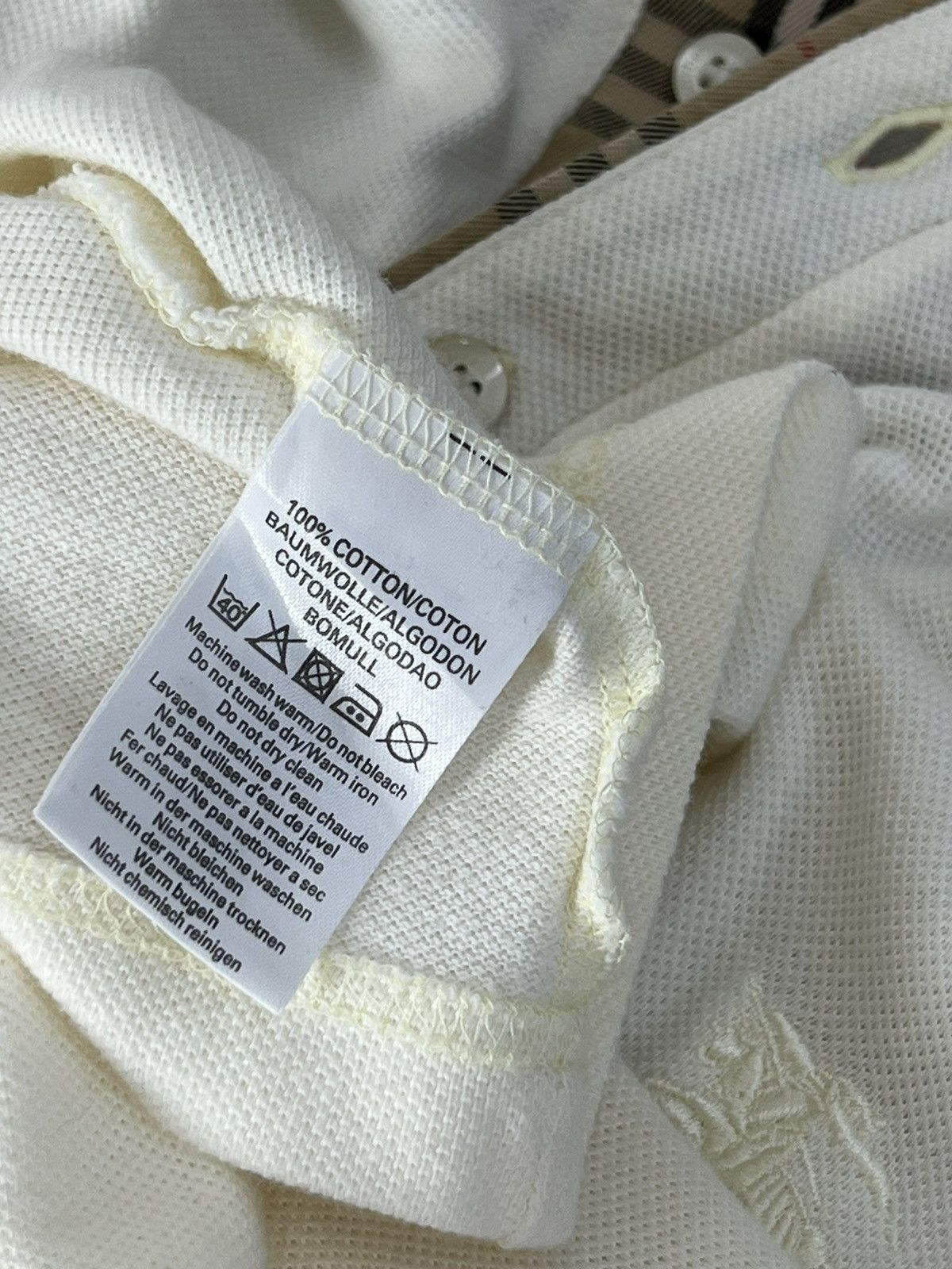Burberry Vintage Burberry Polo Shirt Size US M / EU 48-50 / 2 - 7 Thumbnail