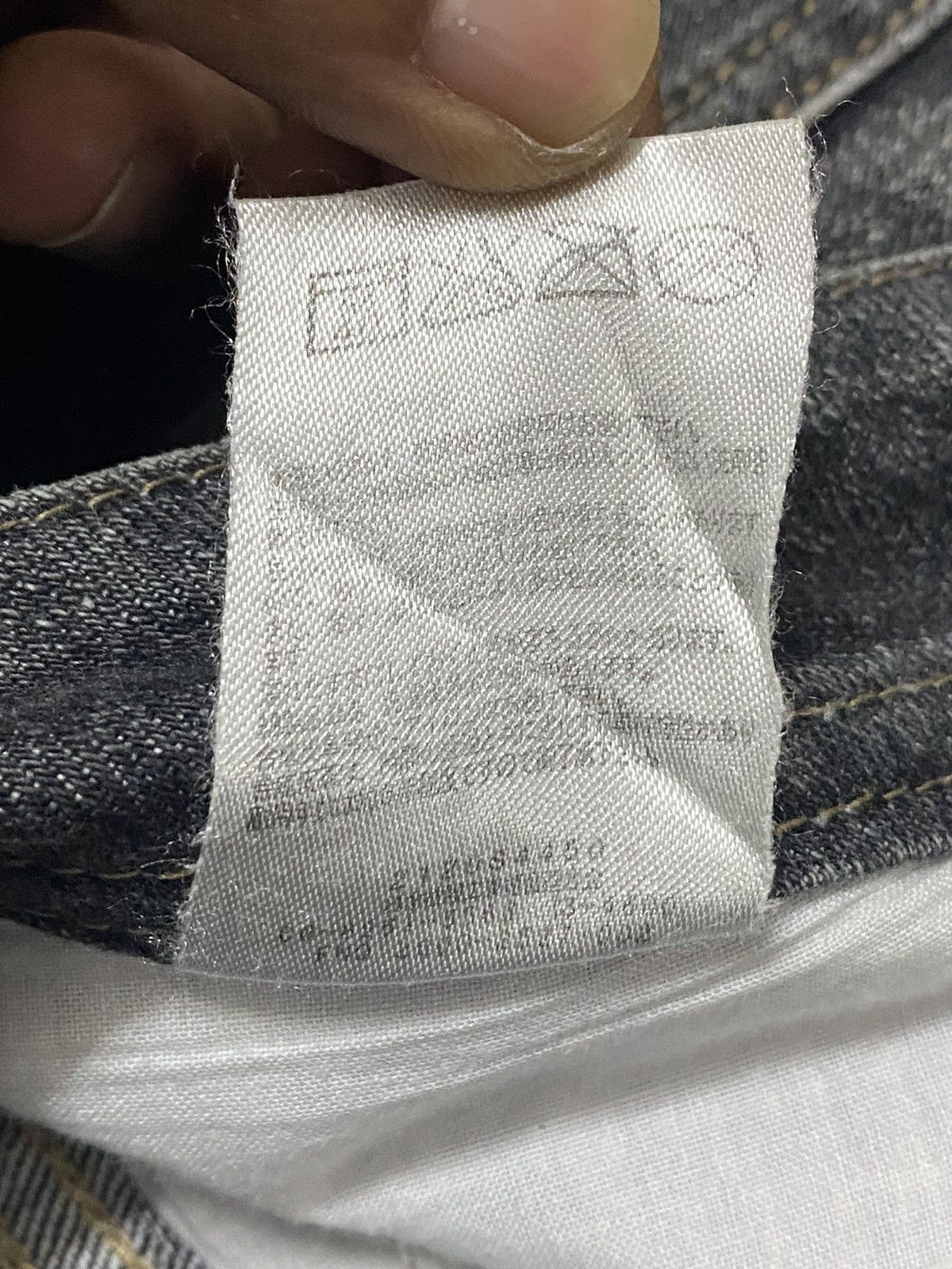 George Vtg JapaneseBrands George Black Denim Whisker Loose Jeans Size US 32 / EU 48 - 15 Thumbnail