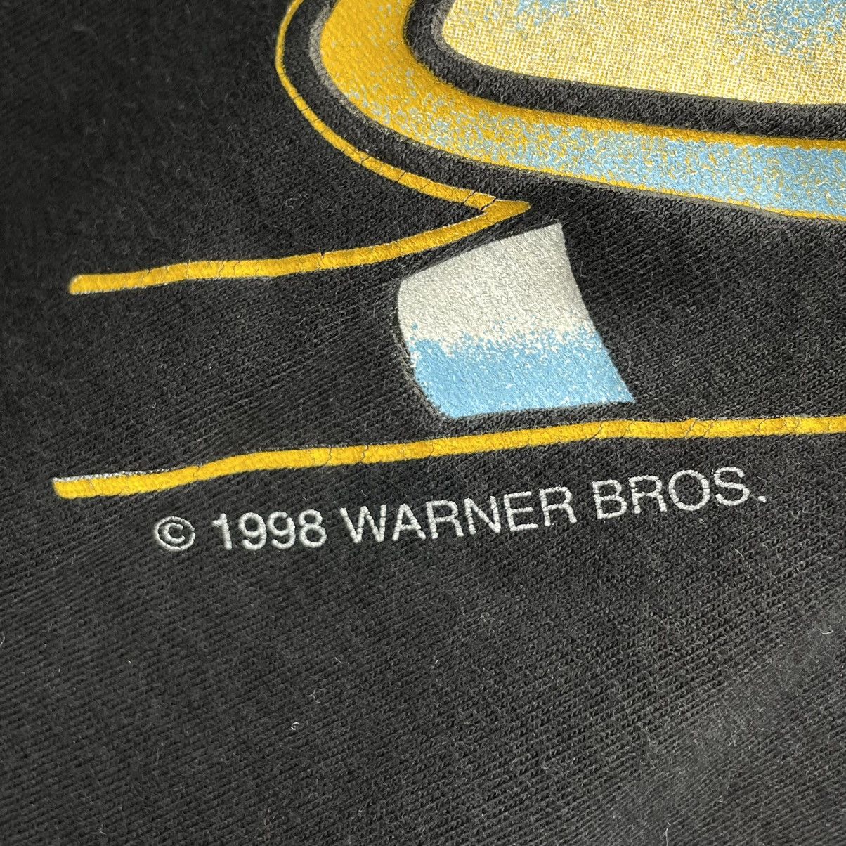 Cartoon Network × Warner Bros Vintage 1998 Duffy Duck Moon Shadow T-Shirt Size US M / EU 48-50 / 2 - 7 Thumbnail