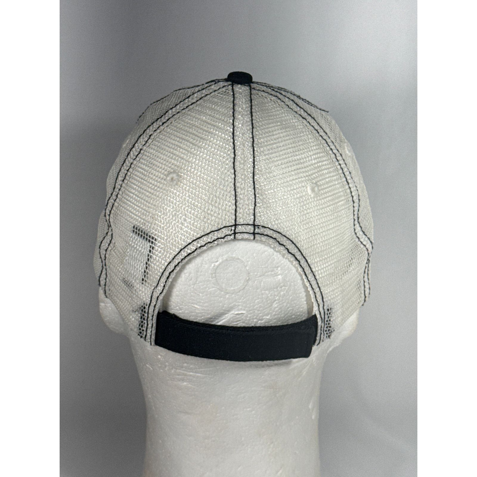 Other Pro Wood Professional Grade Black and White Mesh Trucker Hat Size ONE SIZE - 4 Thumbnail
