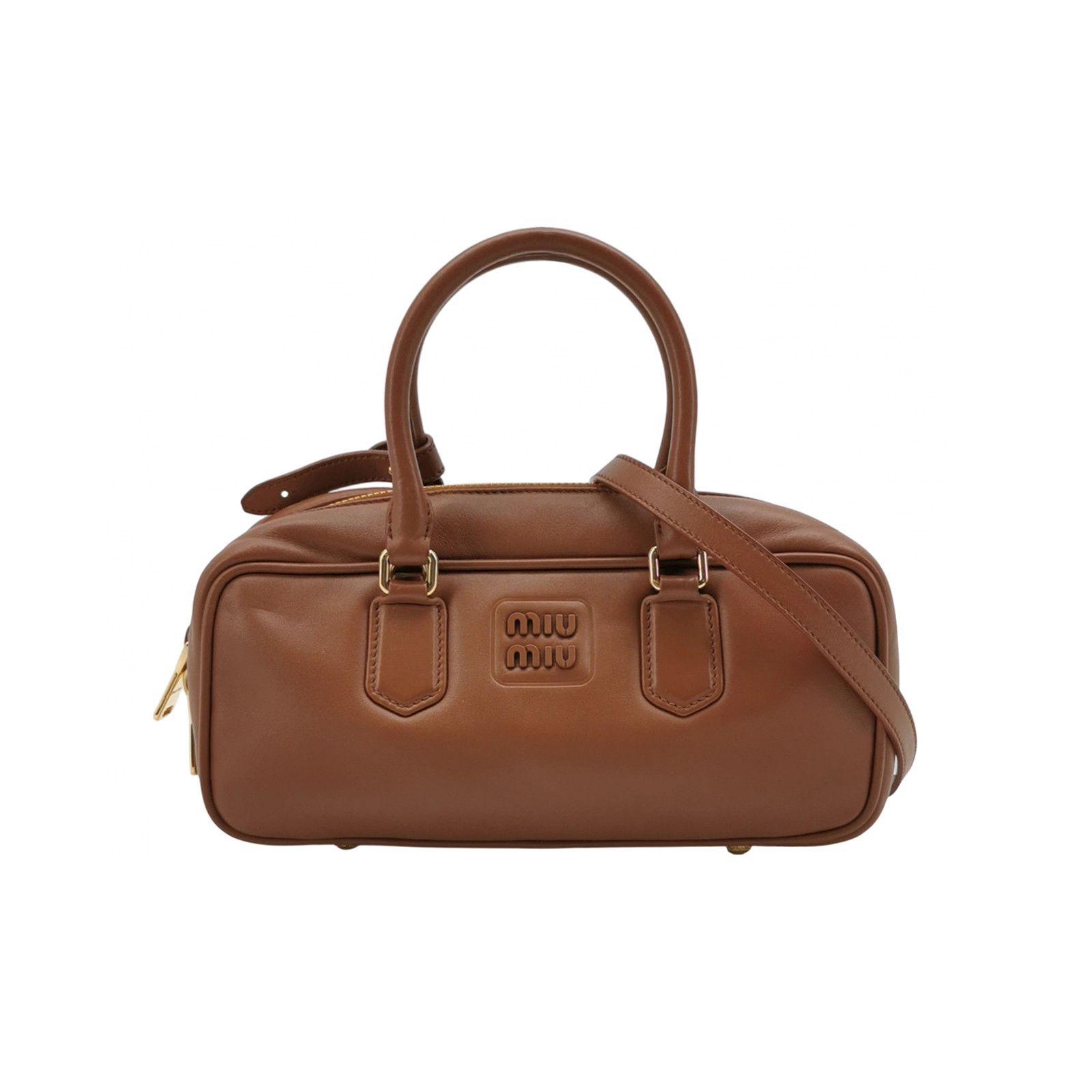 Miu Miu Miu Miu Arcadie Leather Top Handle Bag Size ONE SIZE - 1 Thumbnail