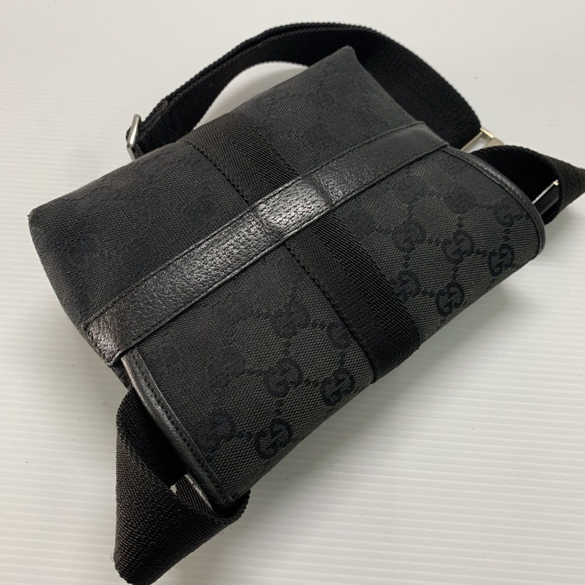 Gucci GUCCI GG CANVAS WAIST BELT BAG PRE-OWNED Size ONE SIZE - 3 Thumbnail