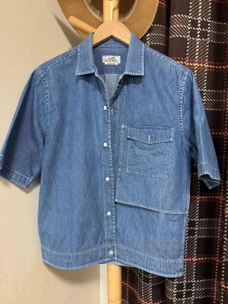 Hermes Hermes size 39 Short-sleeve shirt Size US M / EU 48-50 / 2 - 1 Thumbnail