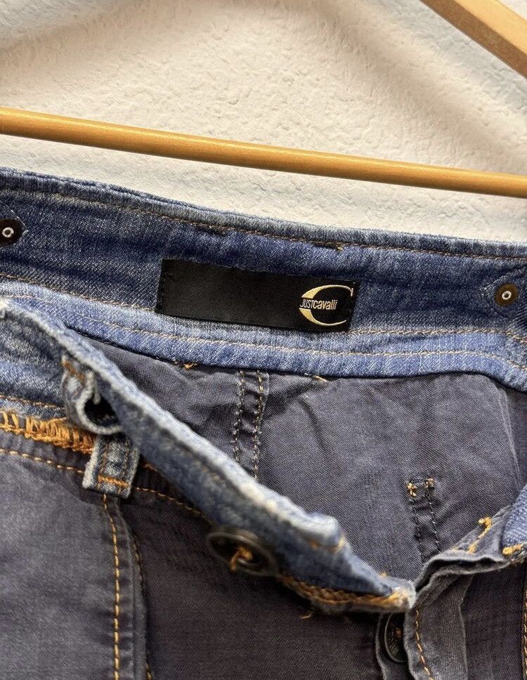 Just Cavalli Vintage Baggy Just Cavalli Distressed Punk Jeans Pocket Size US 31 - 7 Thumbnail