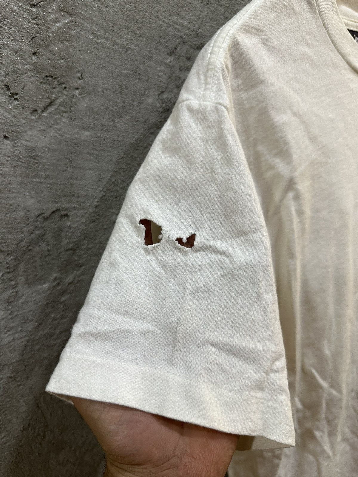 Stussy × Vintage Vintage 90s Stussy Tomb Greek Distressed Large Tees Size US L / EU 52-54 / 3 - 2 Thumbnail