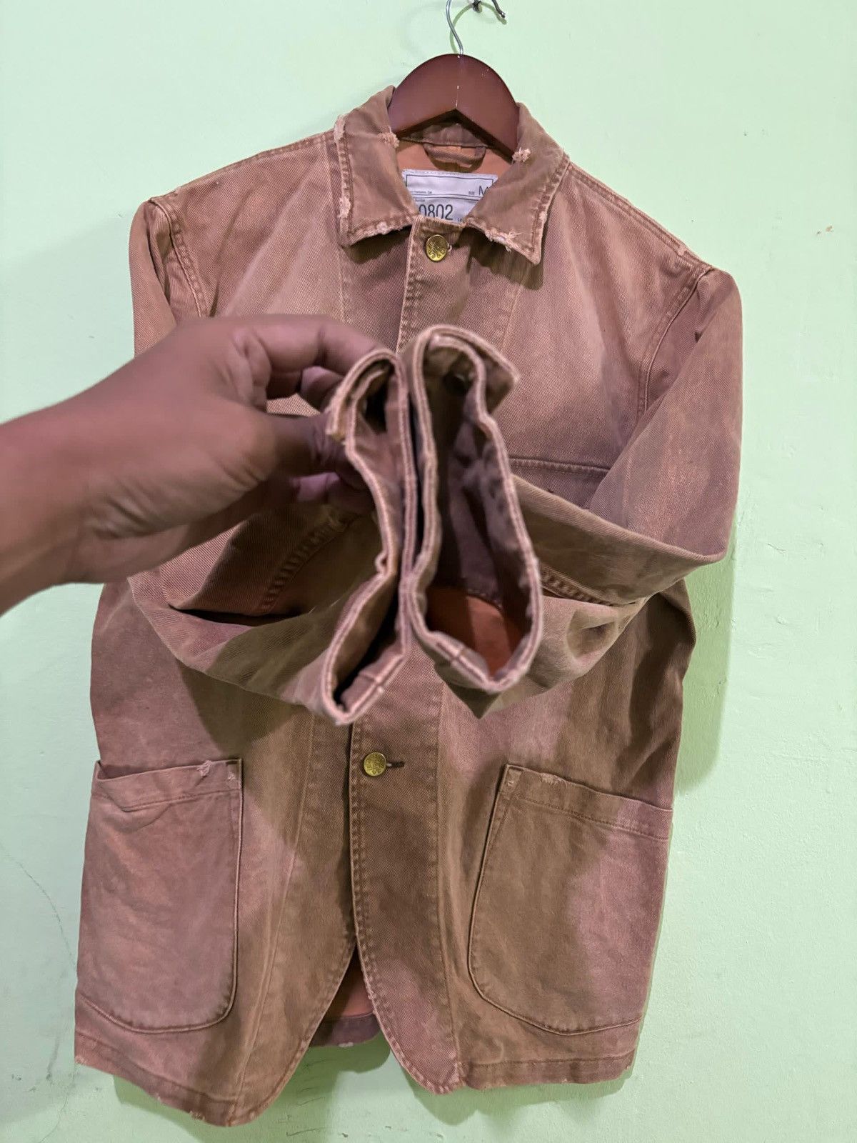 Levi's × Levi's Vintage Clothing Vintage Levi’s Chore Jacket Workwear Design Faded Style Size US M / EU 48-50 / 2 - 4 Thumbnail