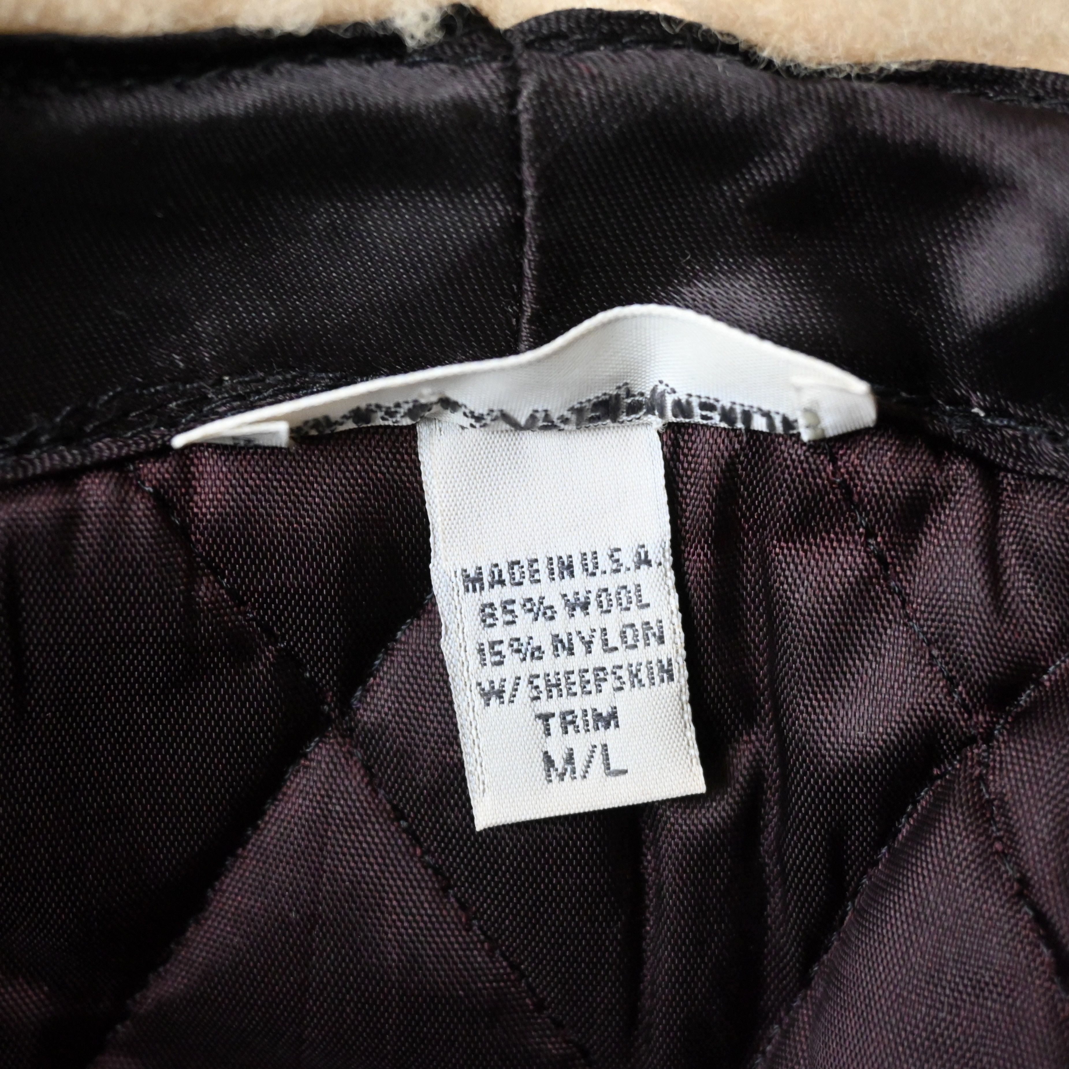 Banana Republic VTG 1990s BANANA REPUBLIC shearing earflap hat, made in USA Size ONE SIZE - 17 Thumbnail