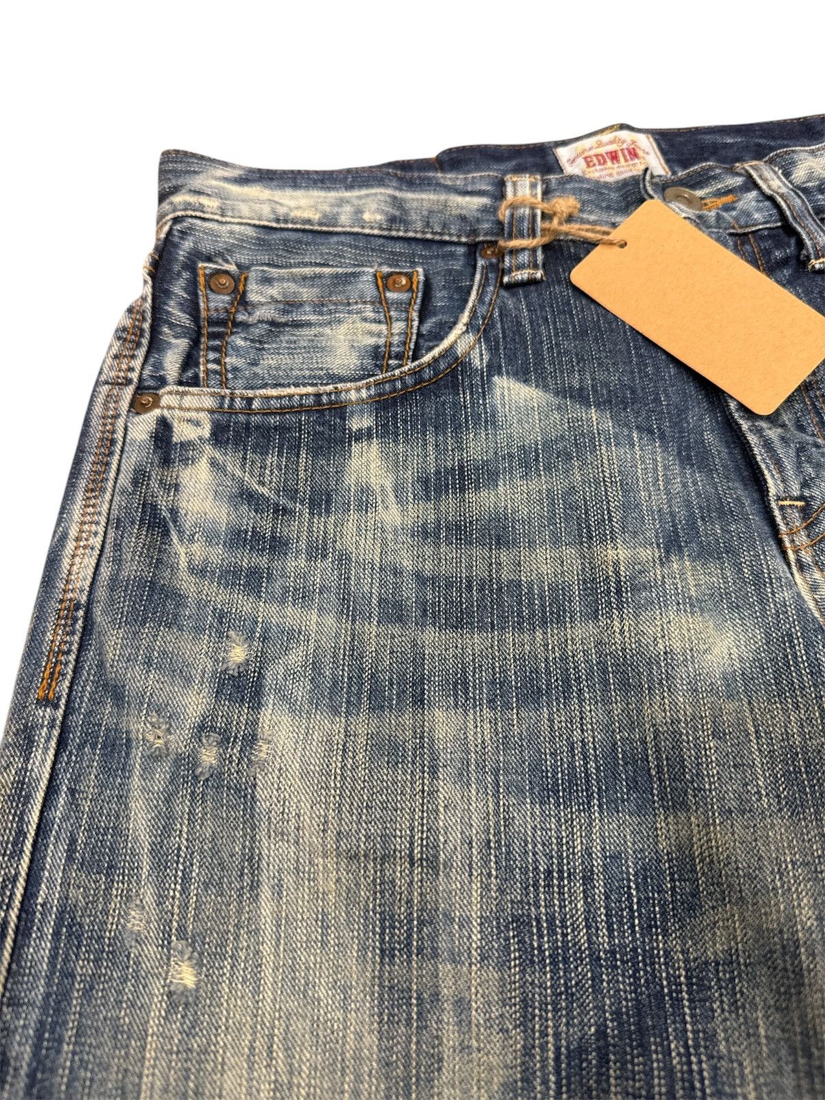 Kapital Japanese Edwin Exclusive Distressed Jeans Size US 31 - 13 Thumbnail