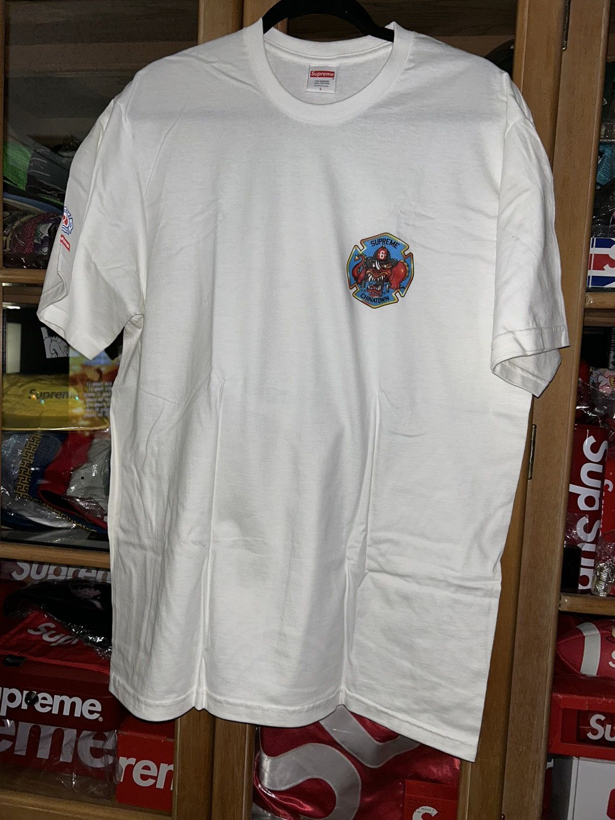 Supreme Supreme FDNY Engine 9 Tee FW22 size Large NEW WITH TAGS Size US L / EU 52-54 / 3 - 2 Thumbnail