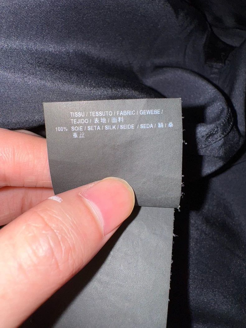 Saint Laurent Paris Saint Laurent Paris16fw Matte Mulberry Silk Darth Vader Sh Size S / US 4 / IT 40 - 5 Thumbnail