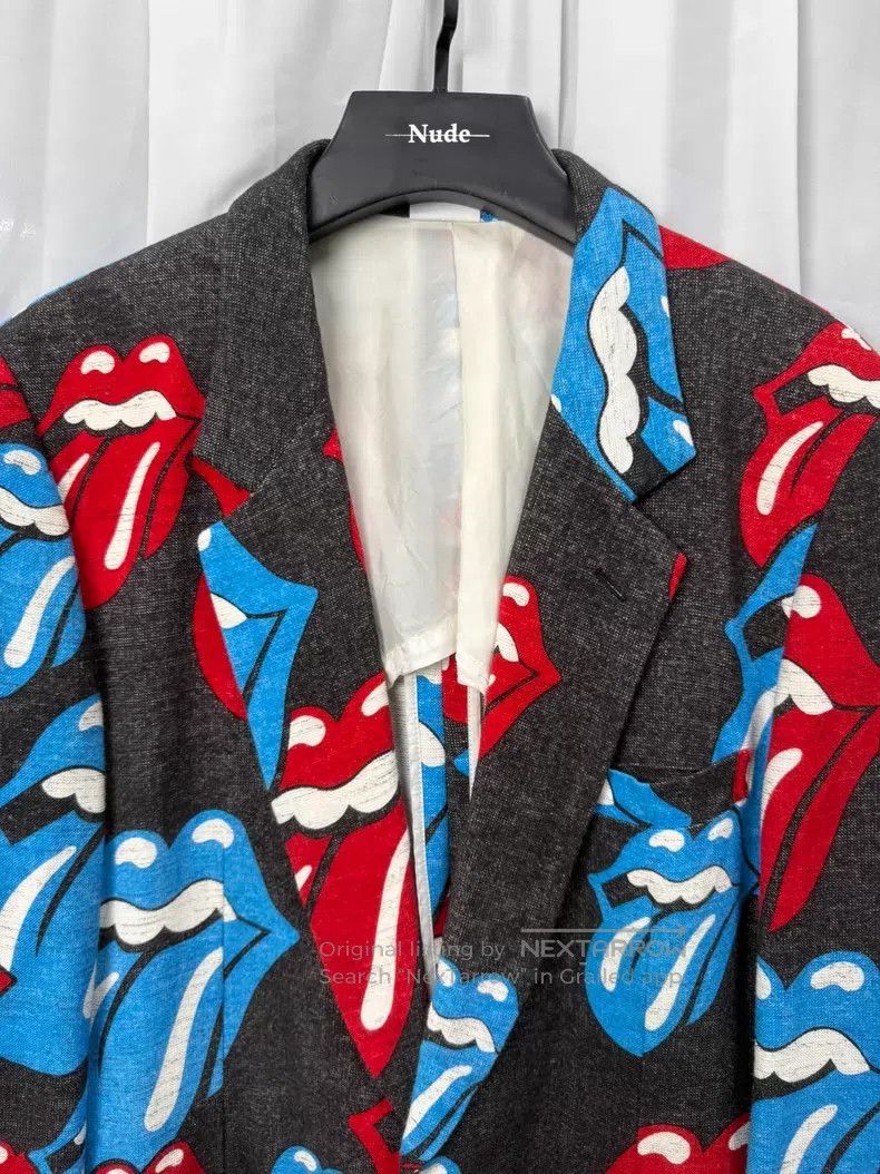 Comme des Garcons Comme Des Garcons Rolling Stones art print jacket| Size US L / EU 52-54 / 3 - 2 Thumbnail
