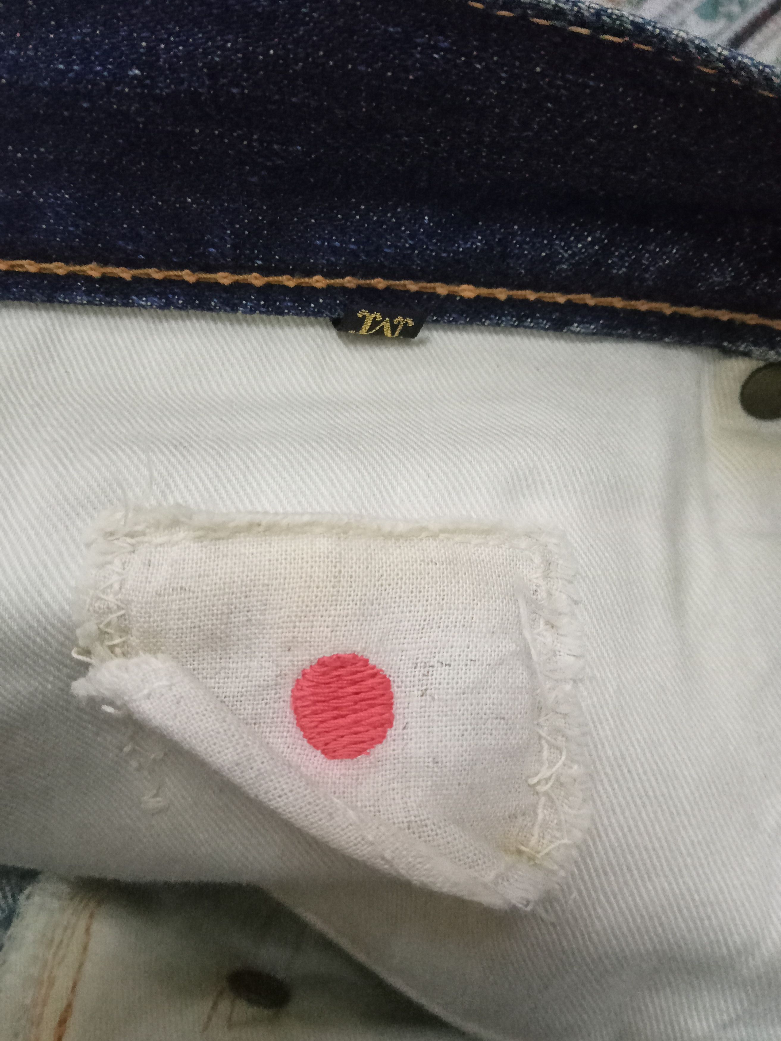 Kapital Kapital Redline Selvedge With Buckle Back Rare Jeans Size US 32 / EU 48 - 14 Thumbnail