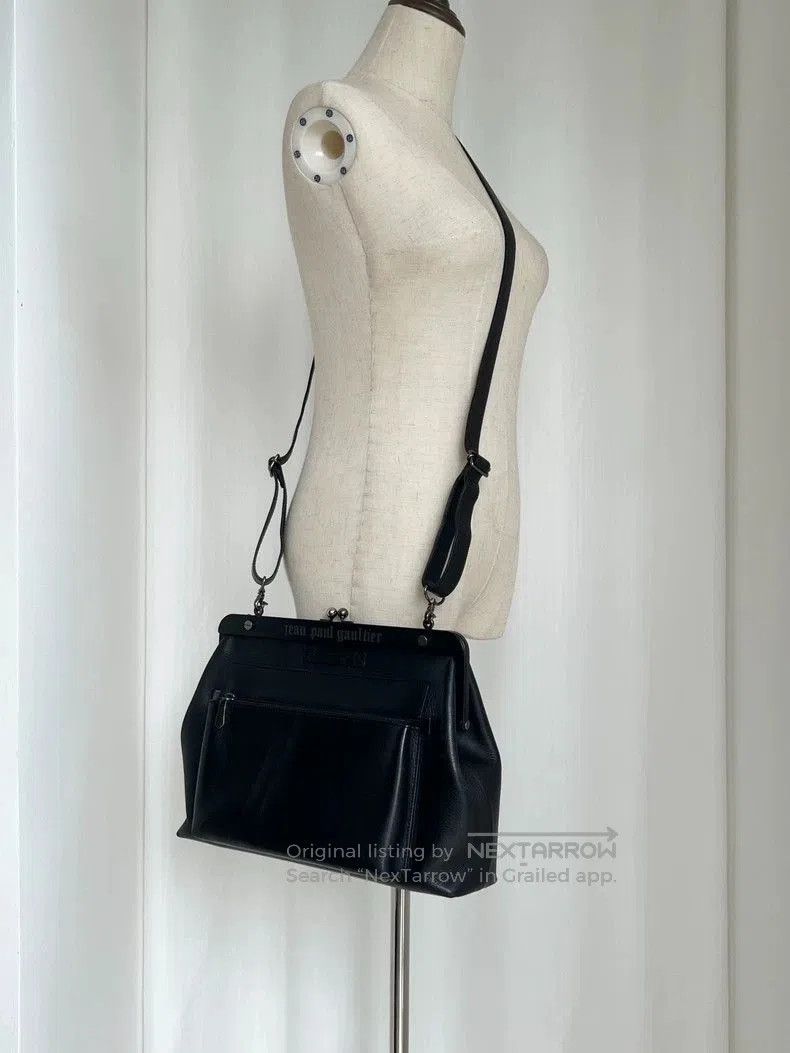 Jean Paul Gaultier Jean Paul GAULTIER 3way Black Backpack. Size ONE SIZE - 4 Thumbnail