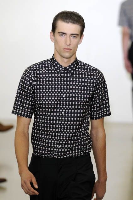 Designer RUNWAY Vintage Retro Y2k 00s Jil Sander Nylon Shirt Archive Size US M / EU 48-50 / 2 - 1 Thumbnail