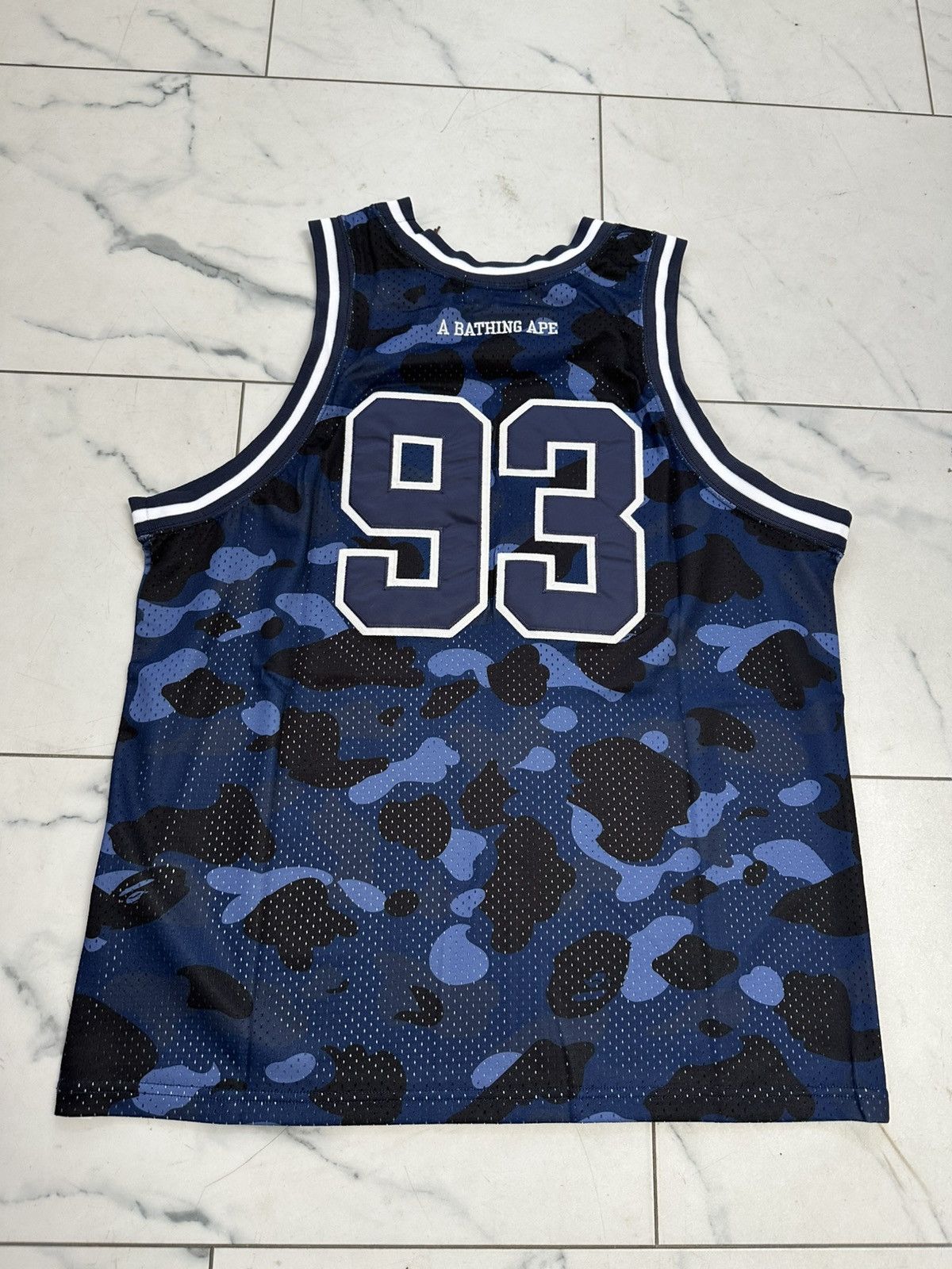 Bape Bape Basketball Jersey ‘Blue’ Size US S / EU 44-46 / 1 - 2 Thumbnail
