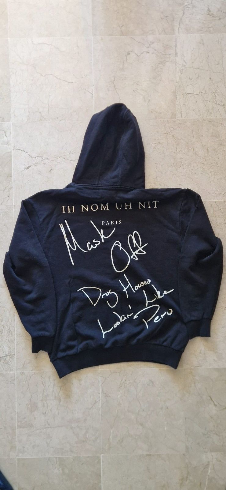Ih Nom Uh Nit Ih Nom Uh Nit Mask Printed Drawstring Hoodie Size US M / EU 48-50 / 2 - 2 Thumbnail