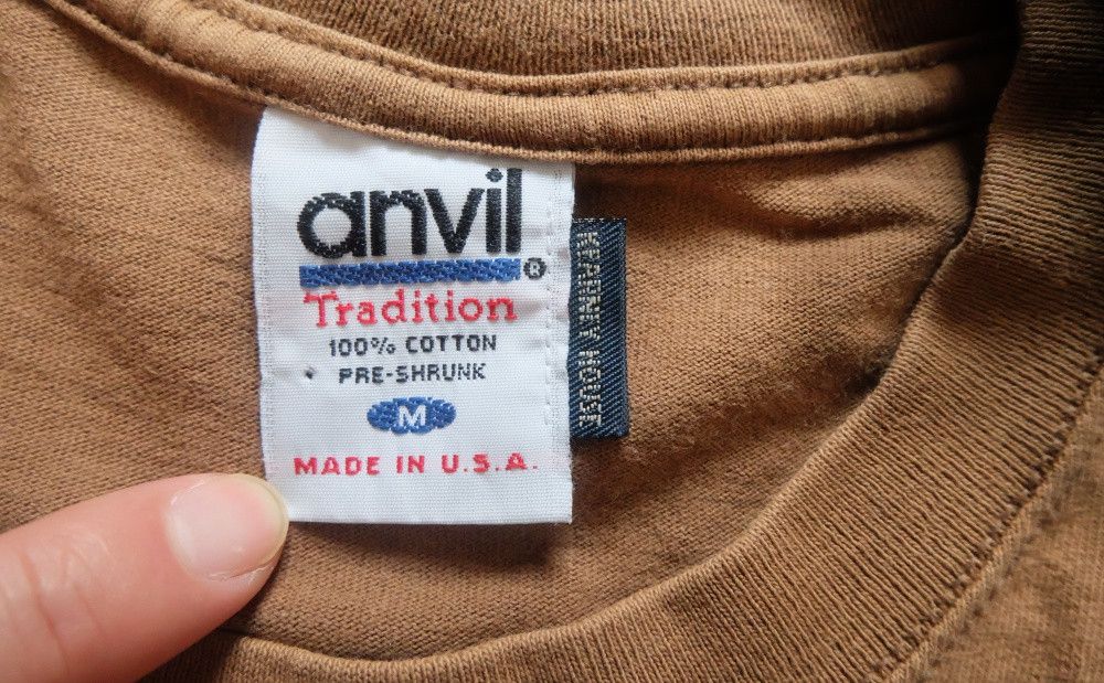 Anvil Vintage Anvil blank T-shirt Size US M / EU 48-50 / 2 - 3 Thumbnail
