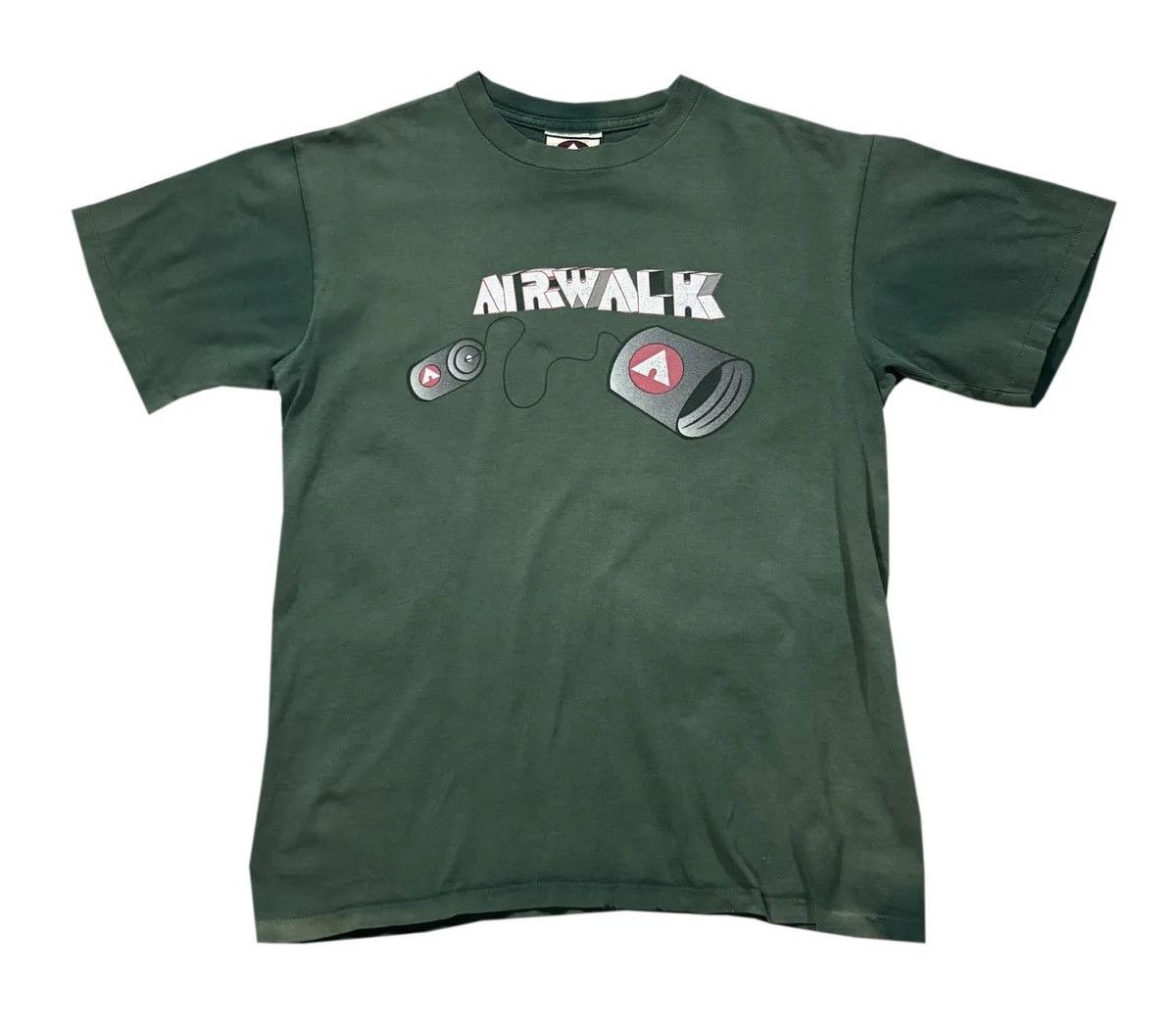 Airwalk Vintage Airwalk Tin Can Phone T Shirt (Size M) Size US M / EU 48-50 / 2 - 1 Thumbnail