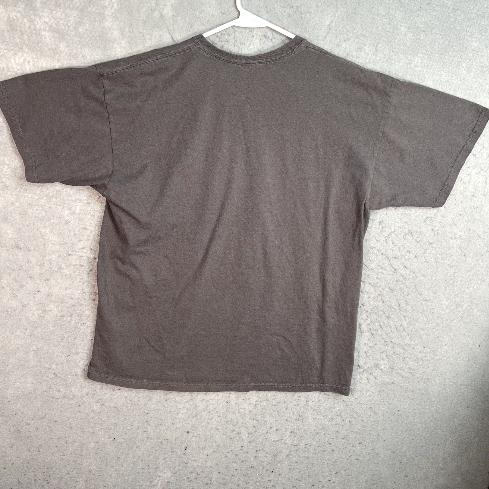 Vintage VINTAGE Tommy Timwarp Steve Swing Library T Shirt Adult Large Gray Mens Size US L / EU 52-54 / 3 - 6 Thumbnail
