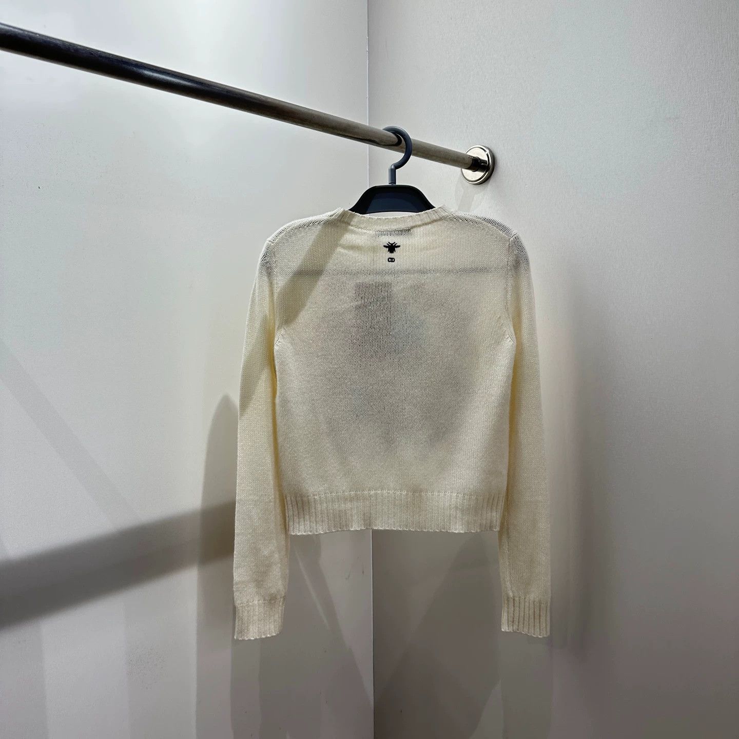 Christian Dior Monsieur Christian Dior mar255 floral cashmere sweater 34 Size XS / US 0-2 / IT 36-38 - 2 Thumbnail
