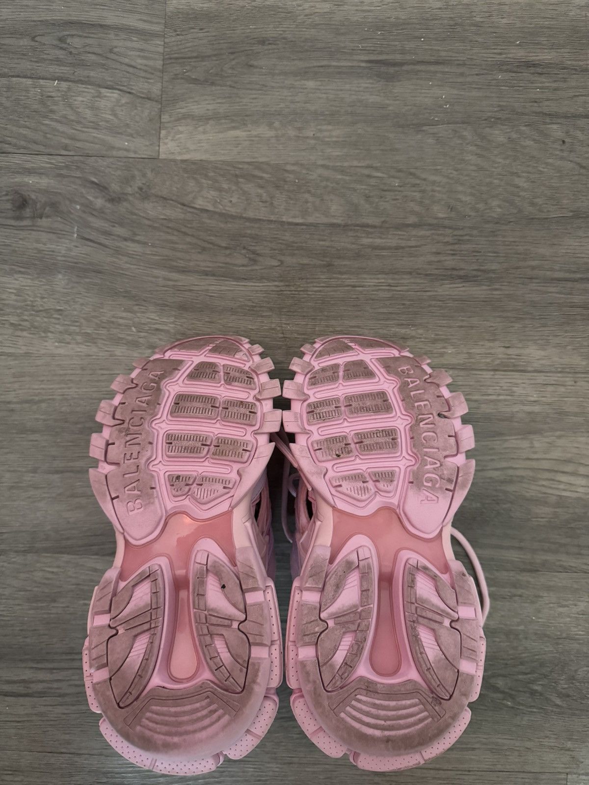 Balenciaga Balenciaga Pink Track Sneakers Women Size US 5 / IT 35 - 4 Thumbnail
