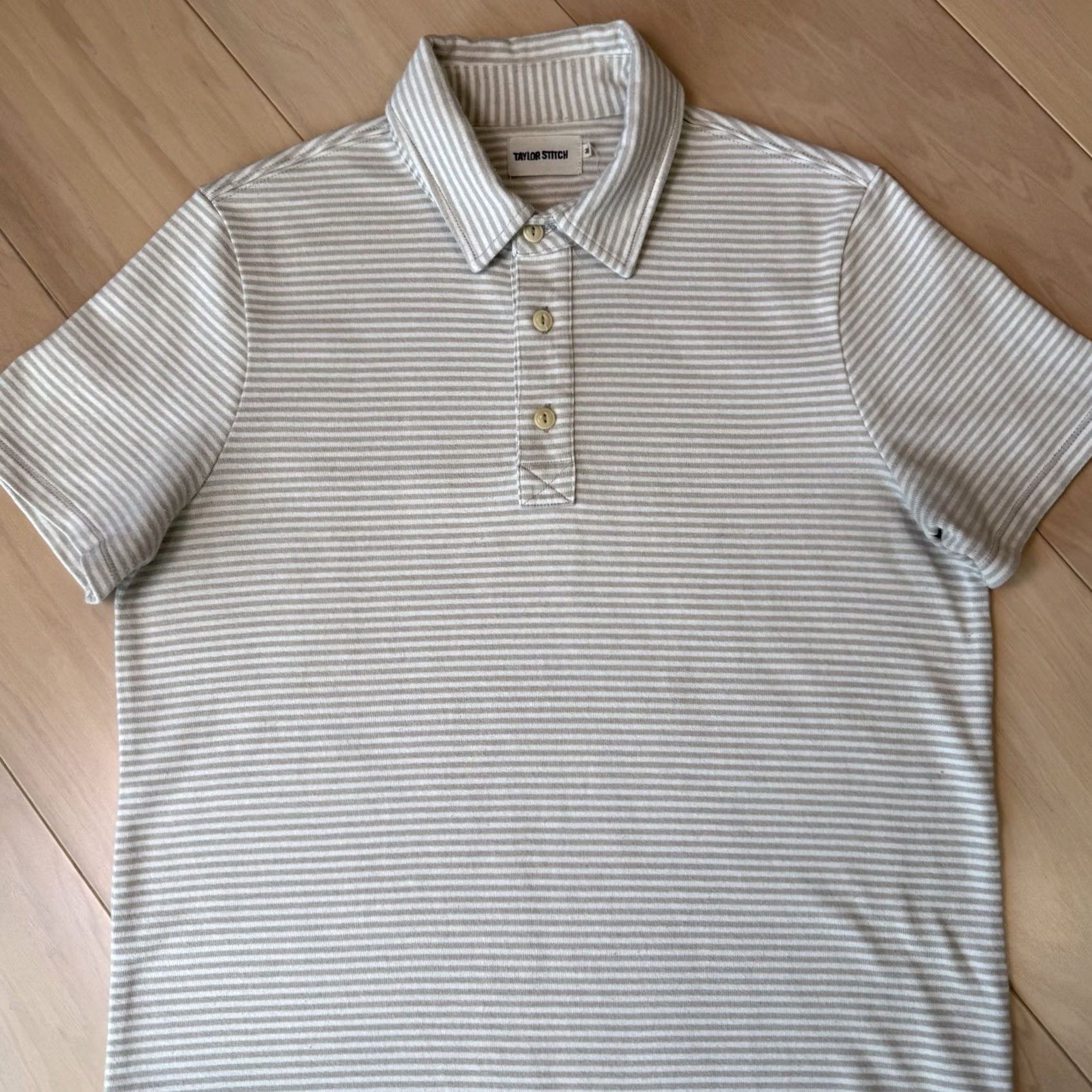 Arc'teryx Taylor Stitch Polo Shirt 38 Oatmeal Short Sleeve California Mens Size US M / EU 48-50 / 2 - 4 Thumbnail