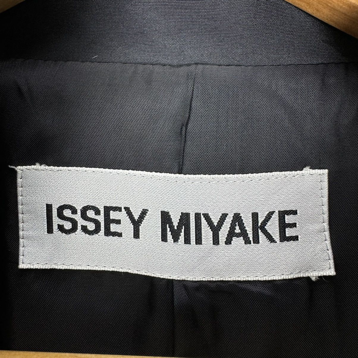 Issey Miyake × Japanese Brand 🌟ISSEY MIYAKE HOODIE SPIRAL COLLAR LONG COAT JACKET Size M / US 6-8 / IT 42-44 - 12 Thumbnail