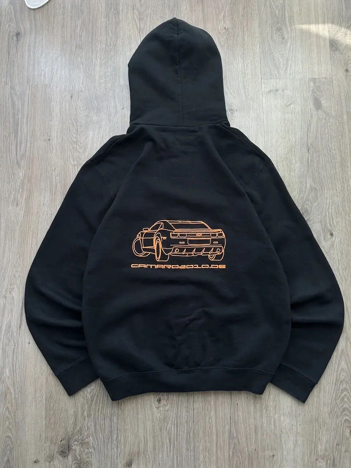 Formula 1 Vintage Racing Camaro Black Hoodie Size US M / EU 48-50 / 2 - 8 Thumbnail