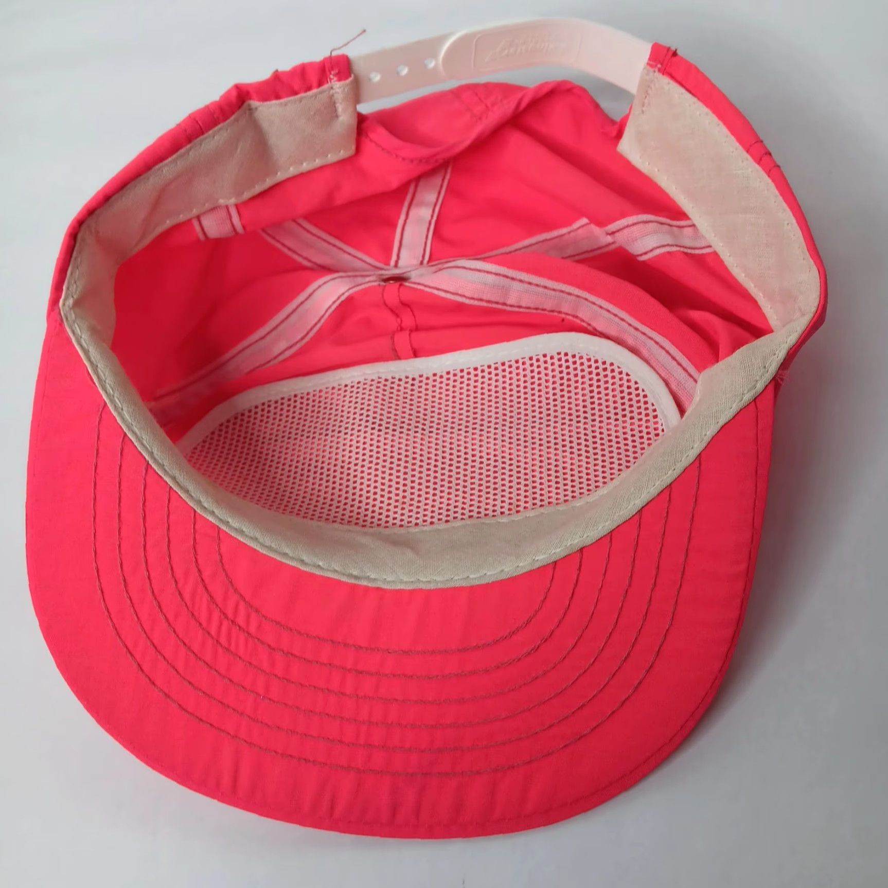 Vintage VINTAGE Swingster Neon Pink HVAC Snapback Hat Unisex Adults 1980s Fall Spring Summer Size ONE SIZE - 7 Thumbnail