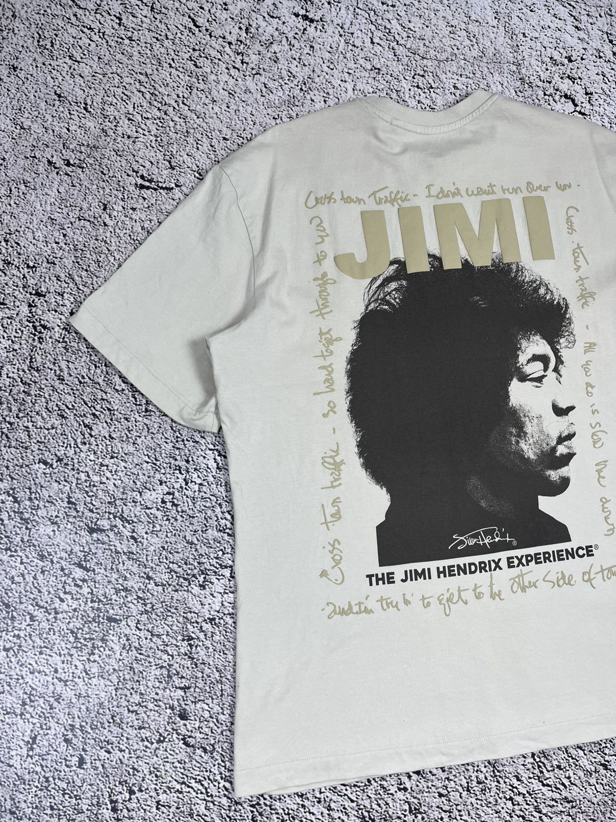 Jimi Hendrix Vintage Jimi Hendrix Back Logo Oversize Band tee T Shirt L Size US L / EU 52-54 / 3 - 2 Thumbnail