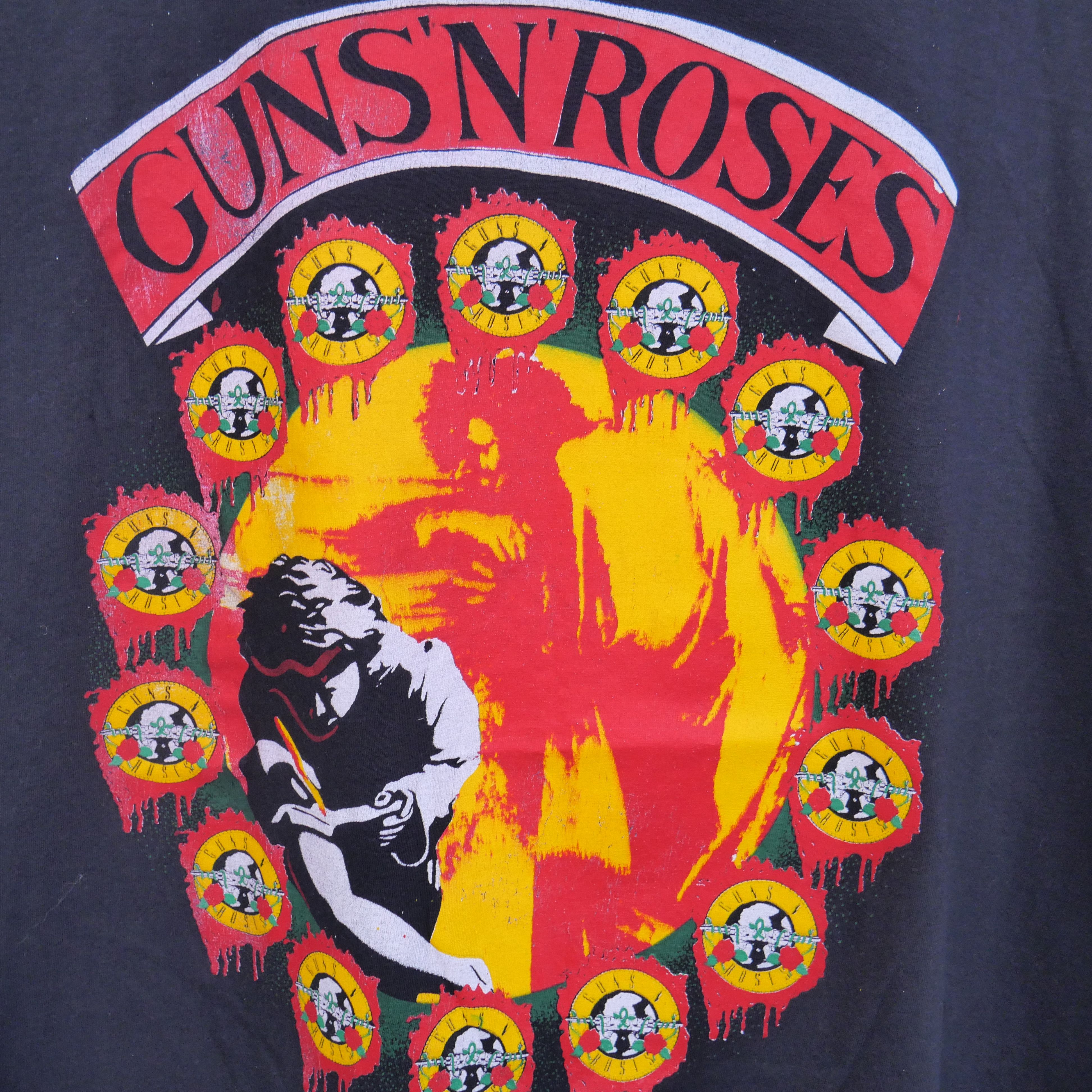 Other Vintage Guns N Roses 90’s Shirt Size US XL / EU 56 / 4 - 3 Thumbnail