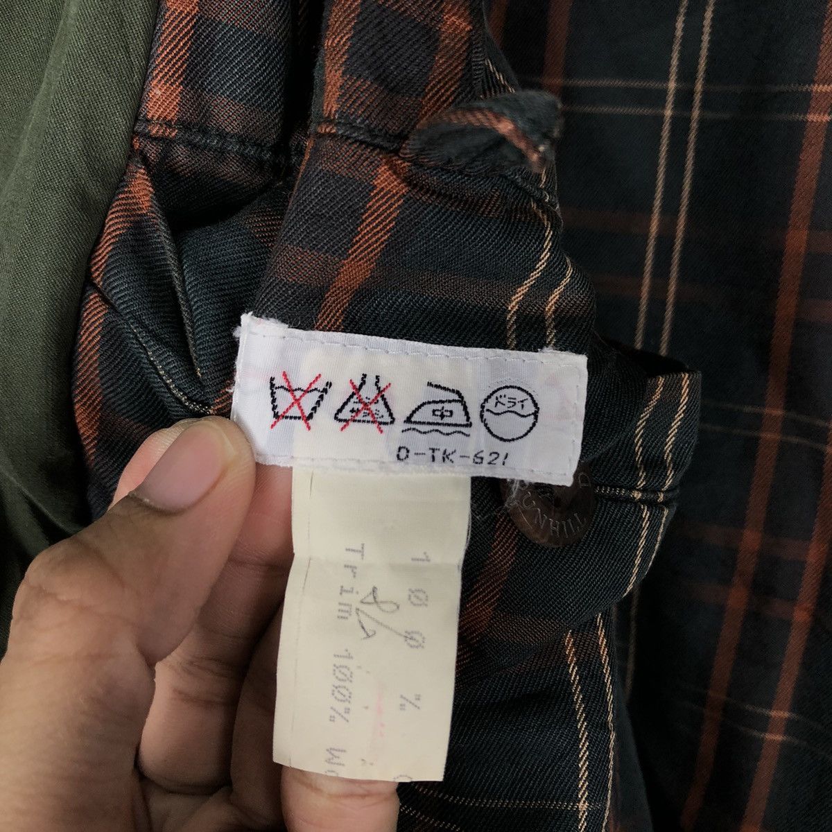 Japanese Brand 🔥Vintage Bomber Jacket Dunhill Made in Italy Blanket Tartan Size US M / EU 48-50 / 2 - 20 Thumbnail