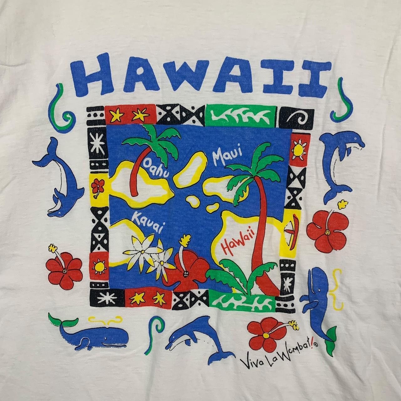 Vintage Vintage 90’ VIVA LA WOMBAT Hawaii Illustration Artist Tee Size US L / EU 52-54 / 3 - 6 Thumbnail