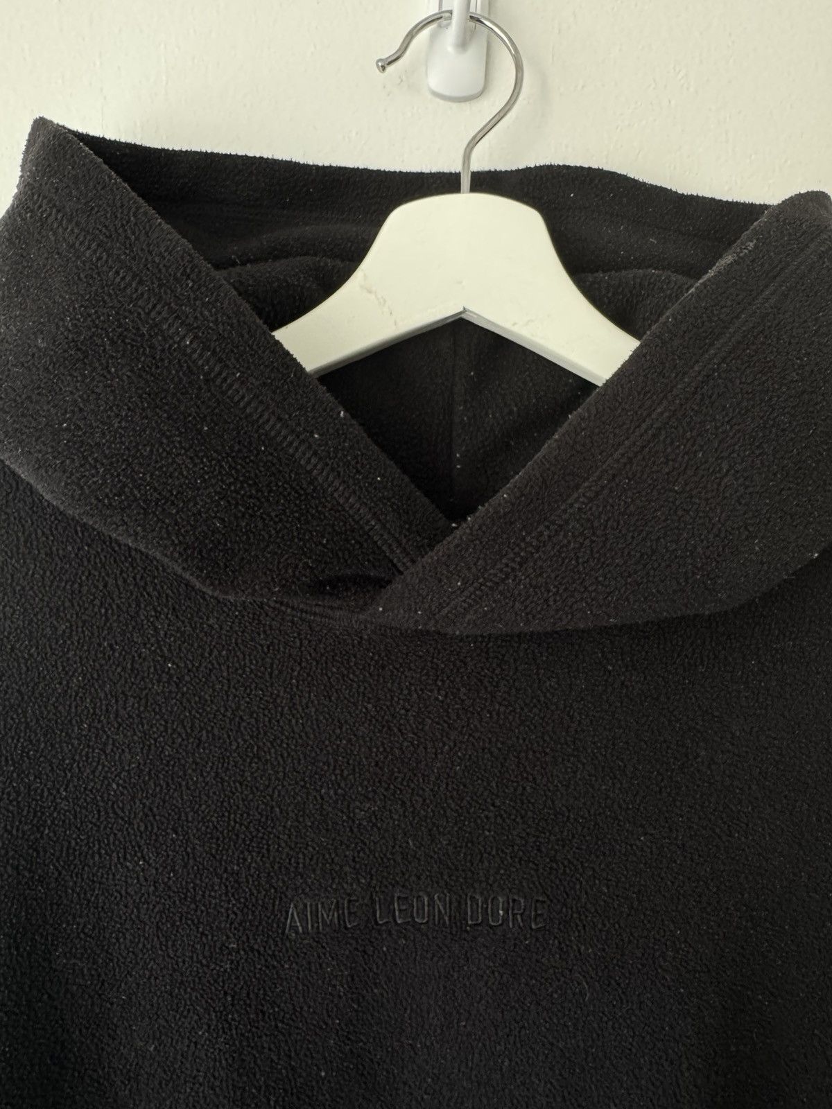 Aime Leon Dore FW17 Micro Fleece Script Hoodie Size US L / EU 52-54 / 3 - 6 Thumbnail