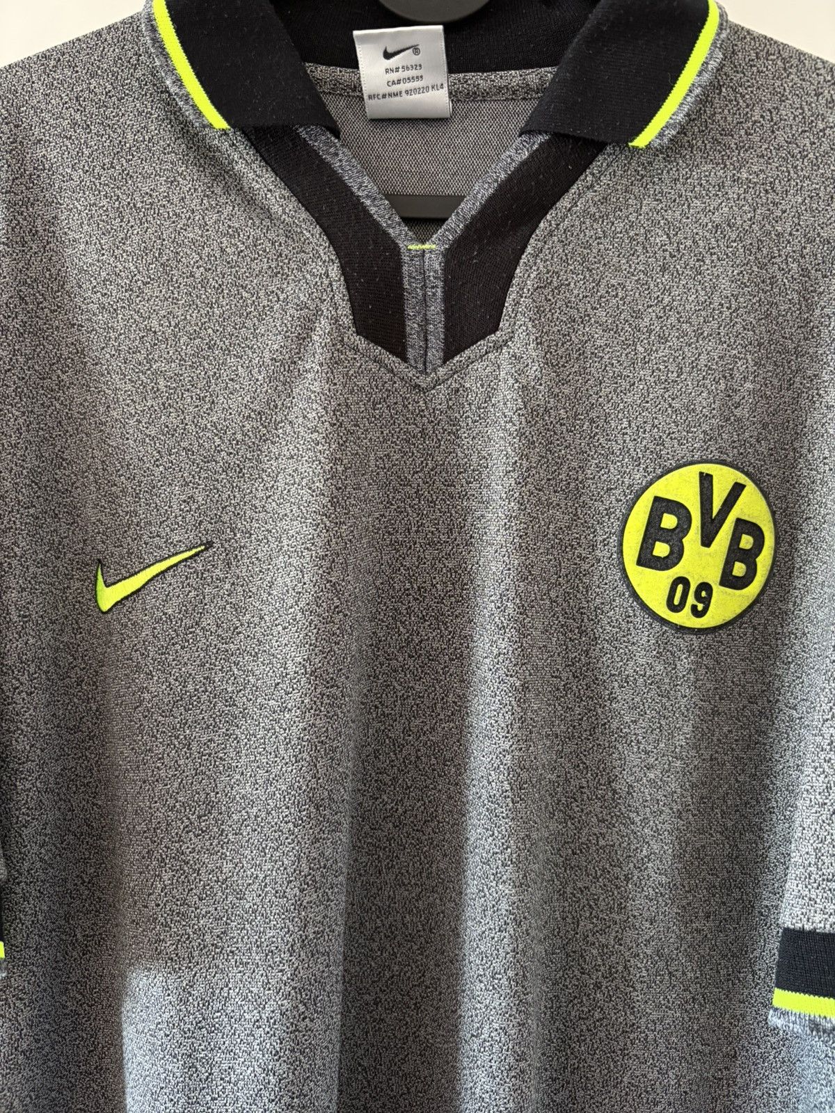 BVB nike 1997/1998 wyjazdowa wersja zawodnicza vintage — zdjęcie 2