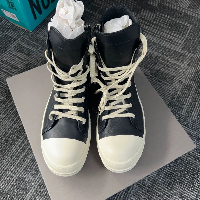 Rick Owens Rick Owens High-Top Sneakers Size 43-dmc Size US 10 / EU 43 - 1 Thumbnail