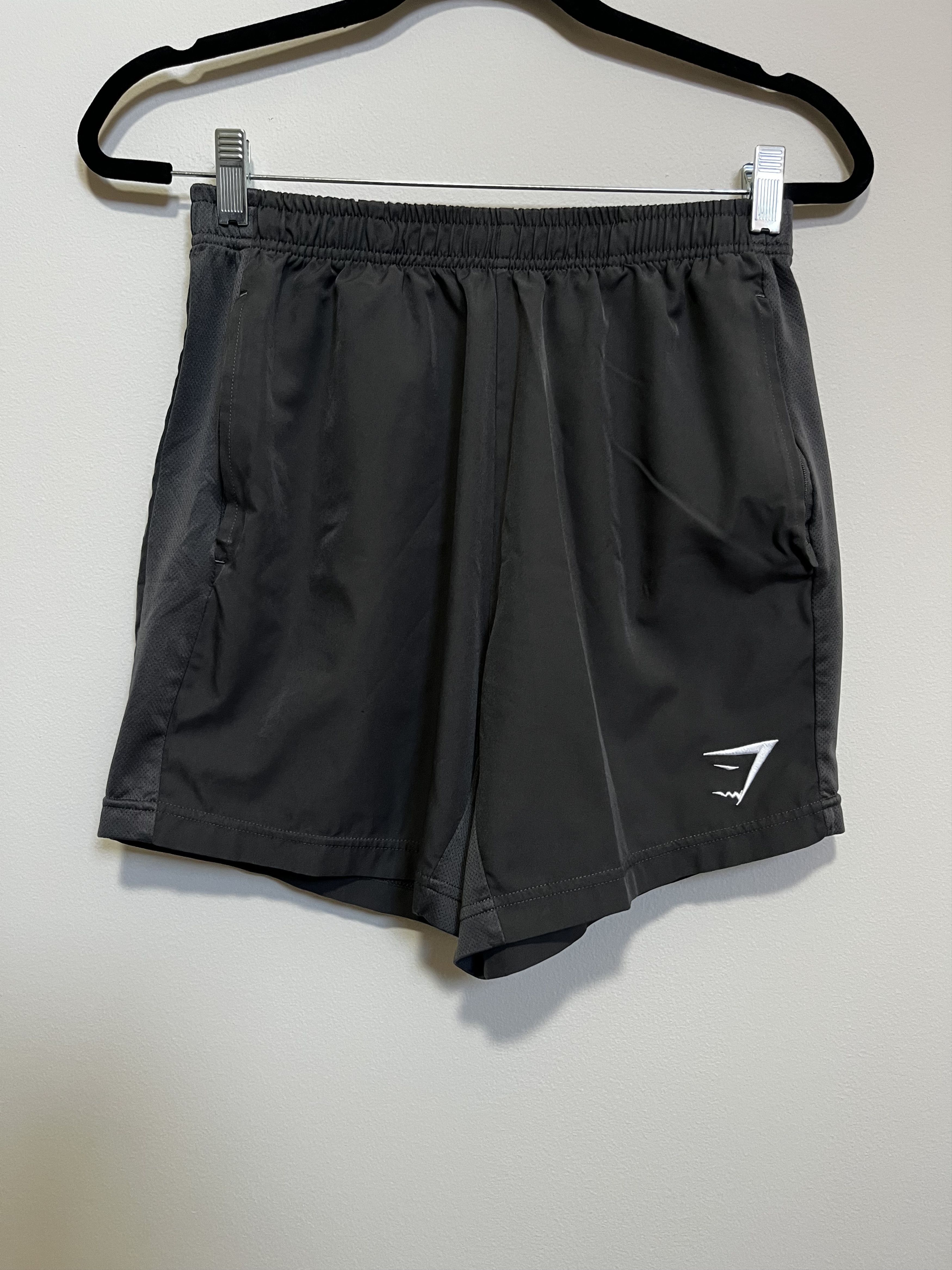 Gymshark Gymshark Training Woven SHorts Gray (Size M) Zipper Pockets Size US 32 / EU 48 - 1 Thumbnail