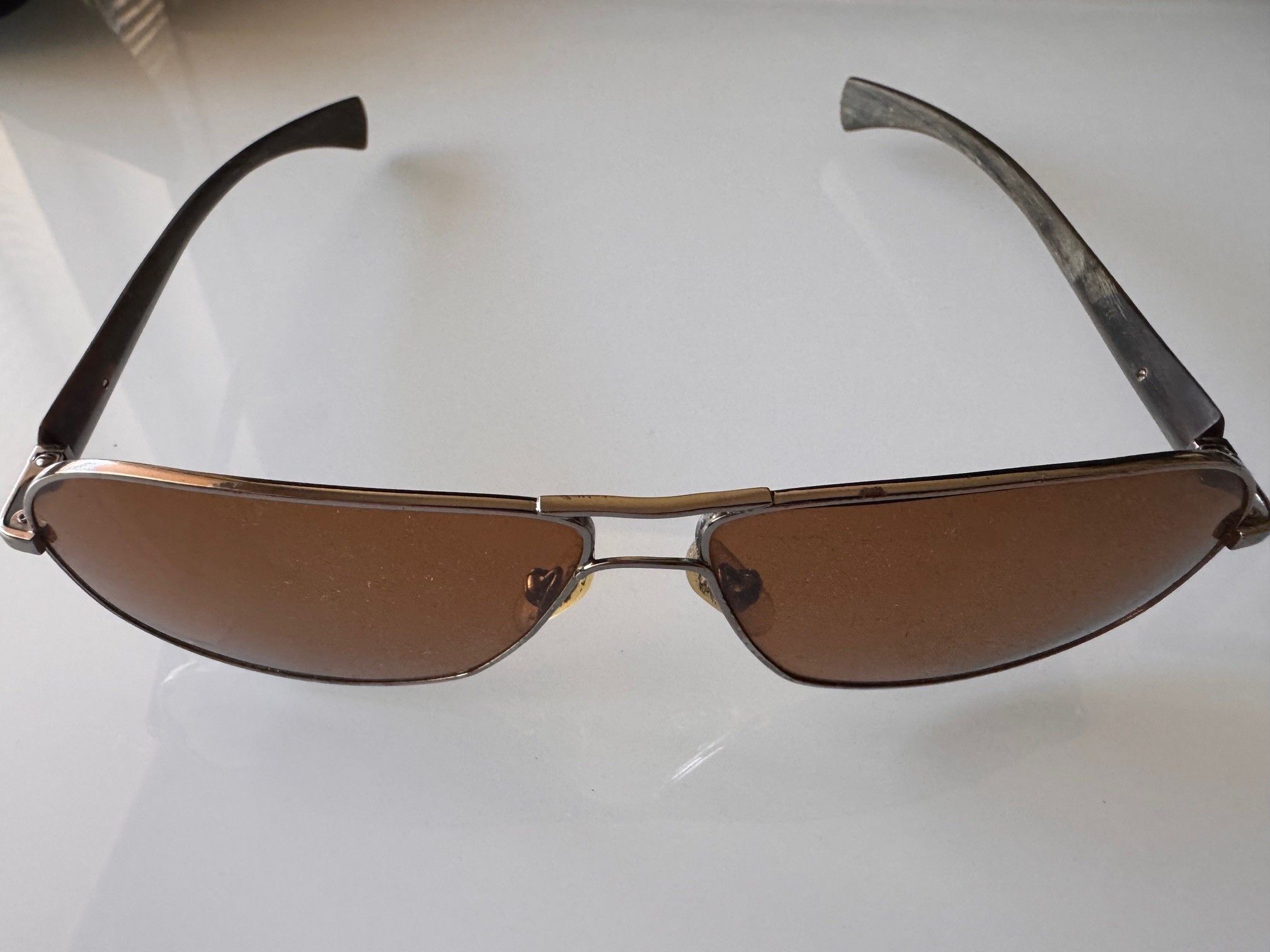Gold And Wood Gold & Wood Paris Genuine Horn Aviator Sunglasses w/ Case Size ONE SIZE - 2 Thumbnail