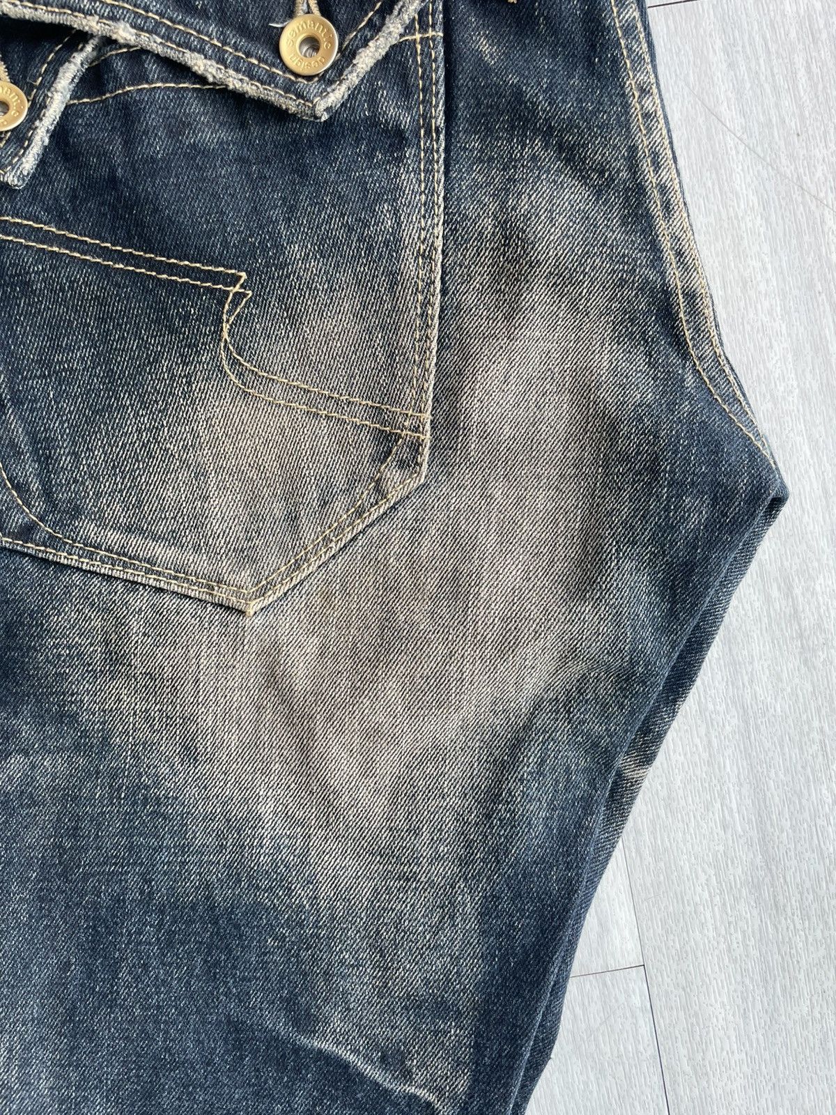 semanticdesign Semantic Design Punk Style Flare Denim Pants Size US 34 / EU 50 - 12 Thumbnail