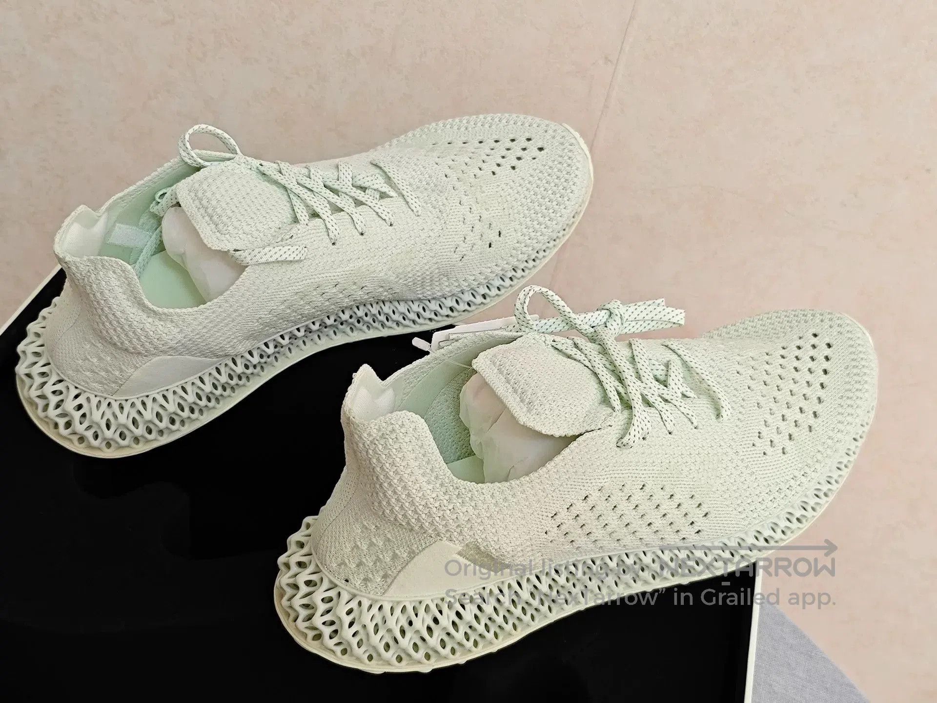 Daniel Arsham Adidas Daniel Arsham 4D Printed Sneakers. Size US 9.5 / EU 42-43 - 4 Thumbnail
