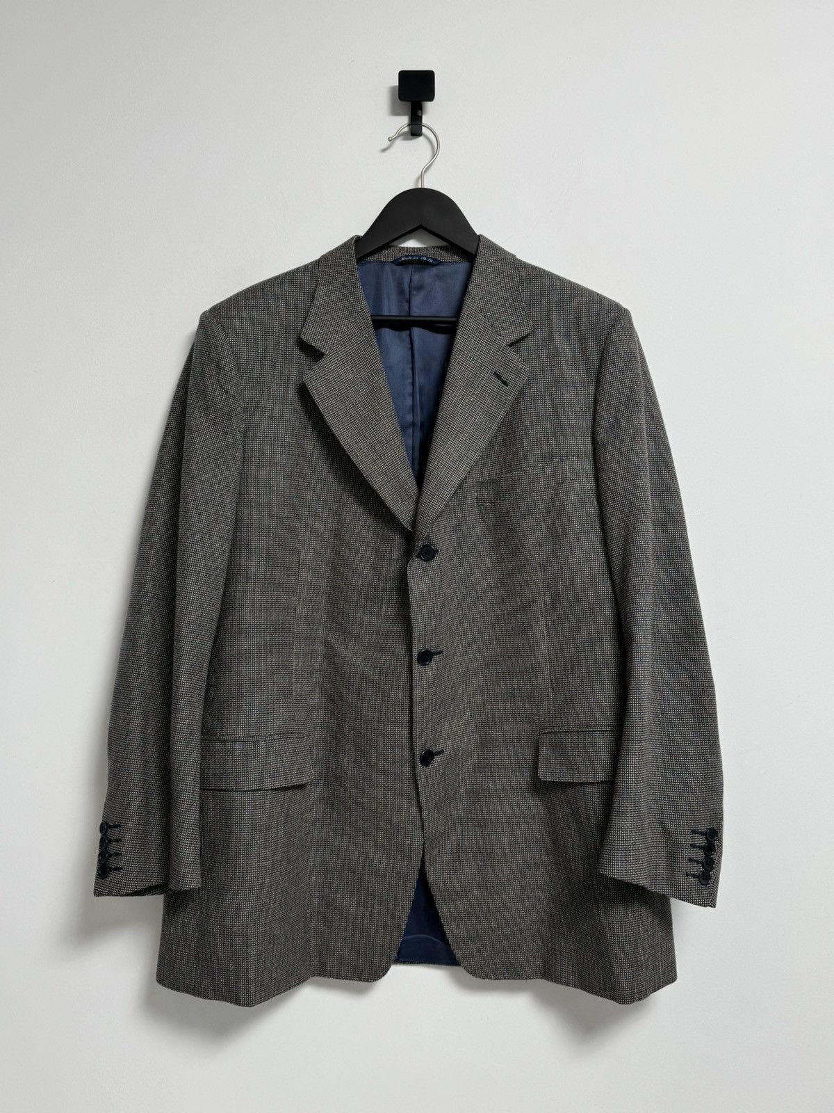 Canali Canali Blazer Men’s Blue Luxury Wool Silk 60-R Size Size 54L - 1 Thumbnail