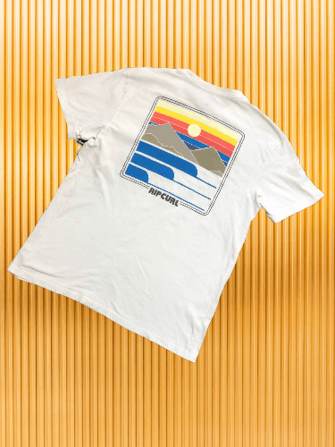 Rip Curl Y2K 00s RIP CURL LOGO TEE Size US S / EU 44-46 / 1 - 1 Thumbnail