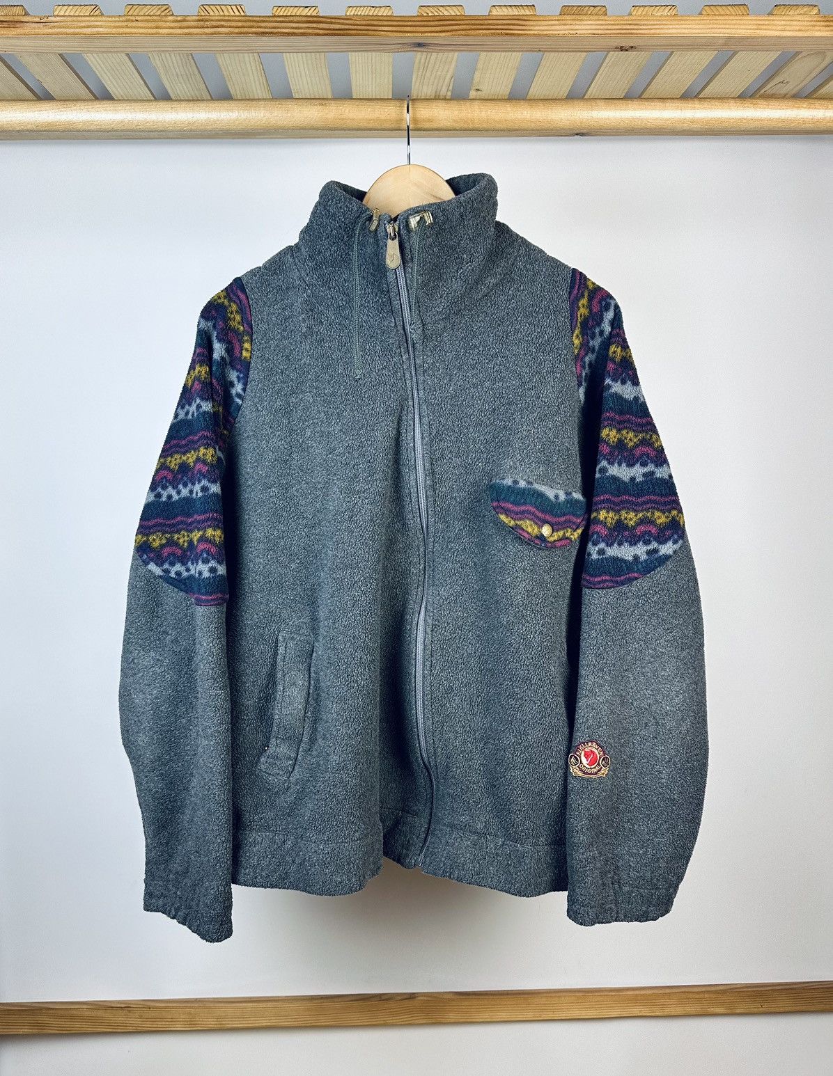 Fjallraven Vintage Fjallraven 90s Fleece Jacket Sweatshirt Size US XL / EU 56 / 4 - 1 Thumbnail