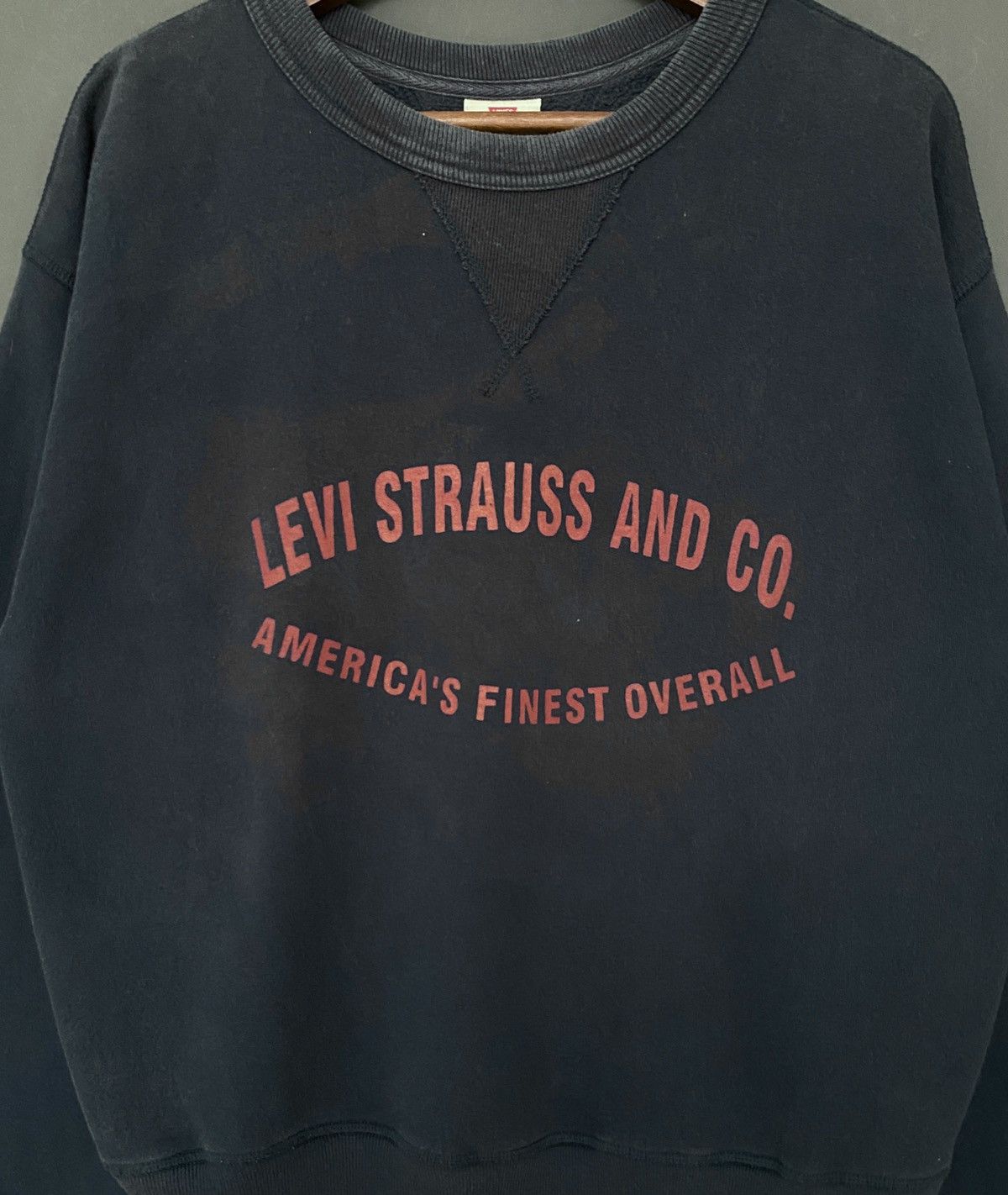 Japanese Brand × Levi's × Vintage Vintage Japanese Brand Levis Sweatshirts 1990s Size US L / EU 52-54 / 3 - 3 Thumbnail