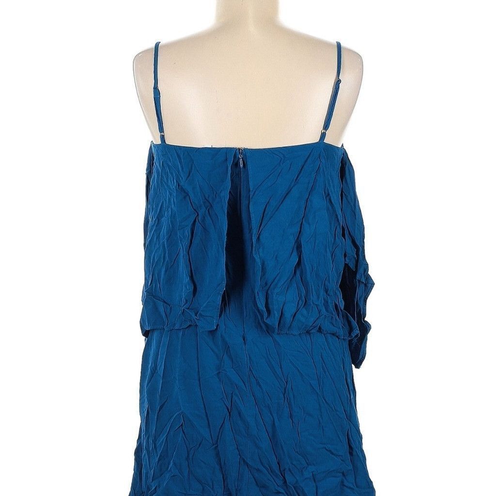 Splendid Splendid Vibrant Blue Dress Size L / US 10 / IT 46 - 6 Thumbnail